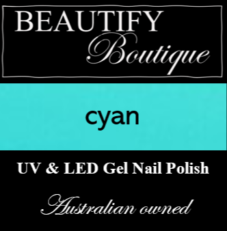 Gel Nail Polish - Cyan